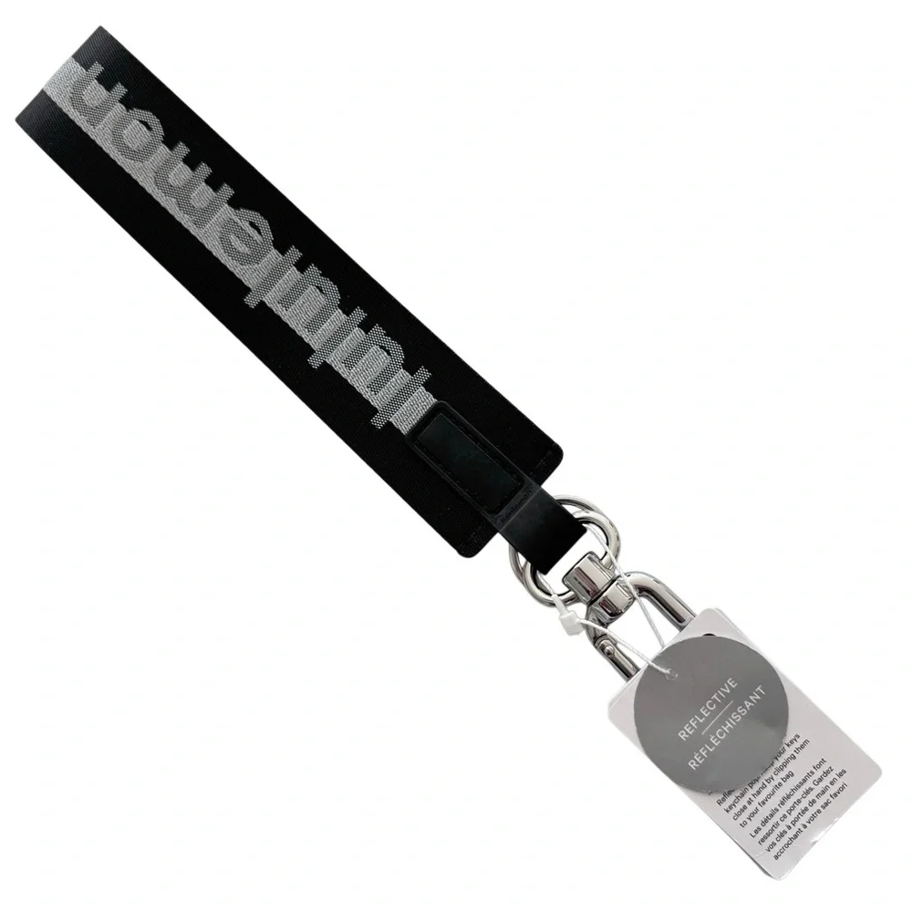 Lululemon Never Lost Keychain Reflective   Black/White/Silver - Picture 3 of 15